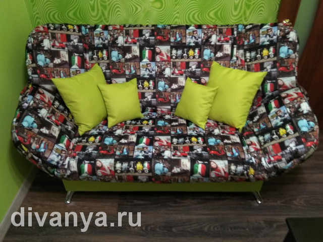 Мягкий диван клик-кляк Бриз Скутер. Цена от 17500 ₽