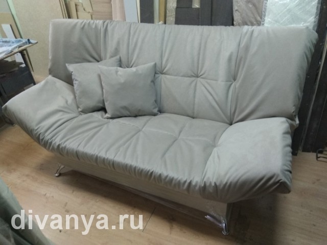 Мягкий диван клик-кляк Бриз Киви с утяжками. Цена от 26600 ₽