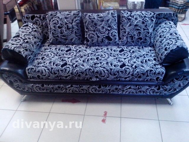 Диван Еврокнижка без подлокотников.  Цена от 15600 ₽