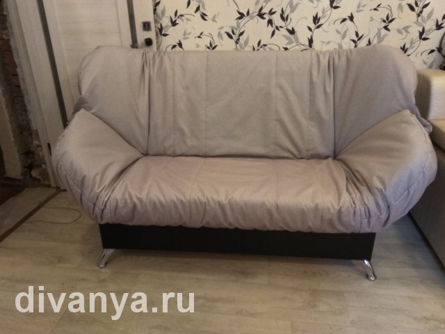 Мягкий диван клик-кляк Бриз Мэрибэль Лт Грей. Цена от 12000 ₽