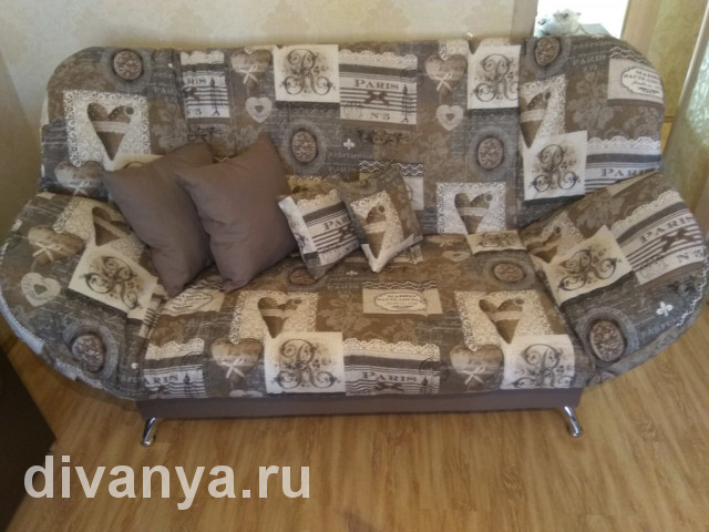 Мягкий диван клик-кляк Бриз Кутюр. Цена от 15500 ₽